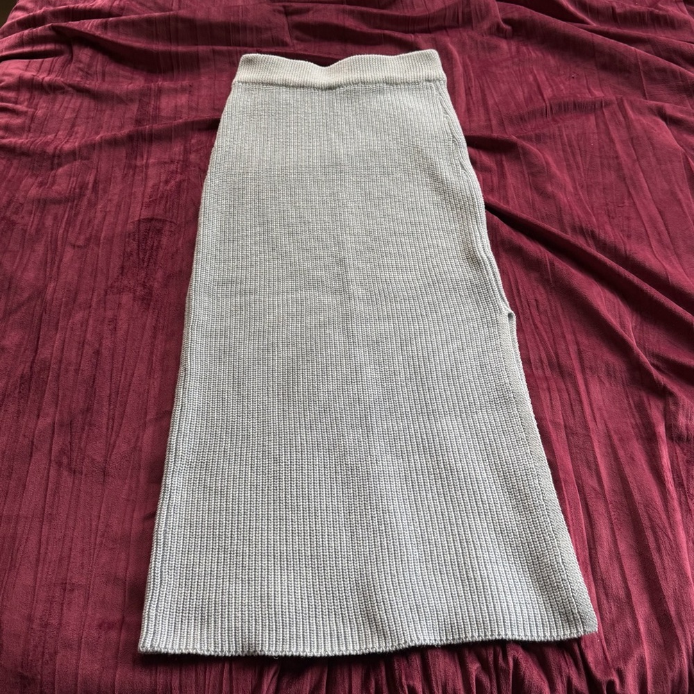 Pistola Ice Blue Knit Skirt